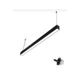 Maki Aydınlatma 120 Cm 360° Hareket Sensörlü Linear Sarkıt Armatür Aydınlatma (Beyaz Kasa 6500K ) 50W
