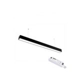 Maki Aydınlatma 120 Cm Acil Kitli Linear Sarkıt Armatür Aydınlatma (Antrasit Kasa 4000K ) 50W