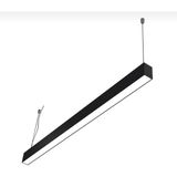 Maki Aydınlatma 150 cm Linear Sarkıt Armatür Aydınlatma - ANTRASİT KASA - 3000K - Gün Işığı