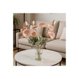 MAKİ DEKOR YAPAY GELİNCİK DALI MODERN DEKORATİF SALON ÇİÇEĞİ 3 DALLI 60 CM
