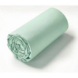 Maki Home %100 Pamuklu Açık Yeşil 90X190+50X70 cm Tek Kişilik Lastikli Çarşaf Takımı - Açık Mint - 90 x 190