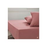 Maki Home Makiteks %100 Pamuklu Gül Kurusu 90x190+50x70 cm tek kişilik lastikli çarşaf takımı