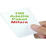 Makim Nif Bilişim 1. sınıf Mifare kart 13.56Mhz M2 Mifare Kart 100 Adet