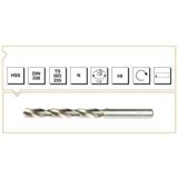 Makina Takım 0.8 mm HSS DIN 338 Silindirik Saplı Kısa Taşlanmış Matkap Ucu - MTE B00007000080