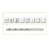 Makina Takım Hss Dın 340 Silindirik Saplı(Uzun)Matkap Ucu 5.2 Mm-Mte B00007200520