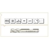 Makina Takım Hsse Co8 Dın 844/Bn Parmak Freze 17 Mm (Kısa)-Mte B00276181700