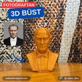 Makinafleo Mustafa Kemal Atatürk Büst Figürü (7cm)