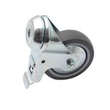 MAKİNE TEKERLEĞİ BÜYÜK FRENLİ TEKER / 75X21 M10
