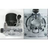 Makita 3709 Freze Için Şeffaf Gövde Alt Tabla Çoklu Seti