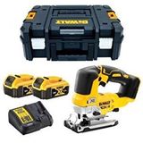 Makita Dewalt Dcs334p2 18v 5.0 Ah Çift Akülü Kömürsüz Dekupaj Testere