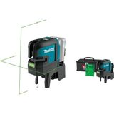 Makita SK106GDZ Akülü 4 Nokta Yeşil Çapraz Çizgi Lazeri