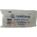 Makitami Şeffaf Poşet Eldiven 100'LÜ