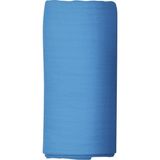 Makiteks %100 Pamuklu Mavi 120X200 + 50X70 Tek Kişilik Lastikli Çarşaf Takımı - 120x200+50x70