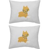 Makiteks Pamuk 57 Tel Dokuma Makiteks 2’li 50X70 Yastık Kılıfı - Gri