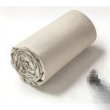Makiteks Yüzde Yüz Pamuklu Bej 120X200+50X70 Tek Kişilik Lastikli Çarşaf Takımı