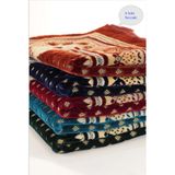 Makkam Home 70x110 Boyutlarında Farklı Renklerde Kadife Şipinger Seccadeler, 380-400 Gr Ağırlık (Gri)