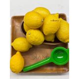 Makkam Home Renkli Döküm Limon Sıkacağı Limon Presi Büyük Boy, Rennkli Metal Limon Sıkacağı, Döküm Naranciye Sıkacağı (Yeşil)