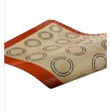 Makkam Home Silikon Pişirme Matı (MKırmızı, 30 * 40)