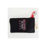 Makko Polo Ipli Black Pink Baskılı Bez Kalemlik