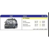 Mako Far Sol Sisli Fıat Doblo 2001 2005 Arası