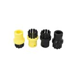 Makodesign Karcher Uyumlu SC 3 Deluxe,SC 4, SC 5 Buharlı Süpürge Yuvarlak Fırça Seti