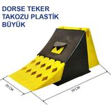 Makparsan Tır Dorse Teker Takozu Kamyon Teker Takozu Büyük - W50Xd20