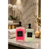 MAKRİ HOME 350 ml+750 ml İkili Modern Ve Şık Tasarım Sıvı Sabunluk