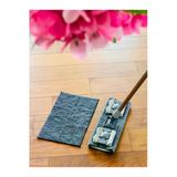 Makri Home Gri Mop, Pratik Ve Şık, Cam, Fayans,Duvar,Ahşap Parke,Yüzey Temizleyici, Mandallı, Mikrofiber Paspas