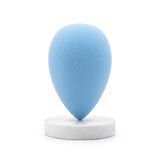 Makri Home Makyaj Süngeri Mavi Beauty Blender Fondöten ve Kapatıcı Uygulama Süngeri, 6 cm