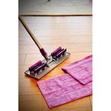 Makri Home Pratik Ve Şık Cam, Fayans, Duvar Ve Ahşap Parke Yüzey Temizleyici Mikrofiber Mandallı Mop, Paspas