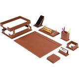 Makro Ofis Liya Sümen Takımı 10 Parça Taba Çift Evrak Raflı - 50x37x9