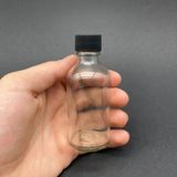 Makrobay 10 Adet Çok Amaçlı 50ML Cam Şişe Küçük Plastik Kapaklı Oda Kokusu Şişesi