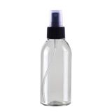 Makrobay 10'lu 100 ml Şeffaf Spreyli Pet Şişe Seti – Siyah Sprey Başlıklı, Boş Plastik - Kolonya, Dezenfektan