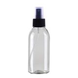Makrobay 10'lu 100 ml Şeffaf Spreyli Pet Şişe Seti – Siyah Sprey Başlıklı, Boş Plastik - Kolonya, Dezenfektan
