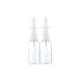 makrobay 50 Ml Burun Sprey Başlıklı Şeffaf Cam Şişe 2 Adet
