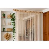 Makrome Çubuğu Ham Ahşap 100 Cm. Uzunluk 10 Mm. Çap 3 Adet