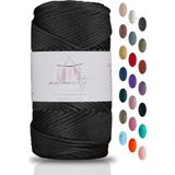 Makromecity Premium 100 Gr Polyester Makrome Ipi Kahverengi 2mm - 120 M Supla Ip Ve Çanta Ipliği