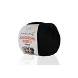 Makromecity Premium Amigurumi İpi Punch (PANÇ) Baby Soft Cotton 50 gr Örgü İp Siyah