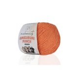 Makromecity Premium Amigurumi İpi Punch (PANÇ) Baby Soft Cotton 50 gr Örgü İp Turuncu
