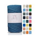 Makromecity Premium Koton Pamuk Makrome Ipi Kot Mavisi 200 gr 150 Metre 2mm Cotton Makrome Çanta Ipi Supla Ipi
