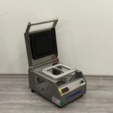 Makropack Manuel Kase Yapıştırma Makinesı Paslanmaz 2 Bölmeli Tabak Yemek Kapatma Makinesi
