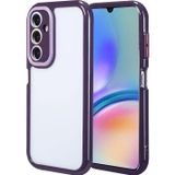 Maks Technology Galaxy A05S Kılıf Kamera Korumalı Renkli Kenar ve Çerçeve Tasarımlı MKST Vitamin Kapak-Derin Mor