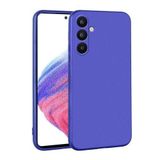 Maks Technology Galaxy A34 Kılıf MKST Premier Silikon Kapak - Saks Mavi