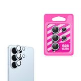 Maks Technology Galaxy S26 Ultra MKST CL-06 Parlak Taşlı Kamera Lens Koruyucu - Açık Mavi