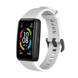 Maks Technology Huawei Band 6 Uyumlu KRD-47 Uyumlu MKST Kordon-Beyaz