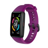 Maks Technology Huawei Band 6 Uyumlu KRD-47 Uyumlu MKST Kordon-Mürdüm