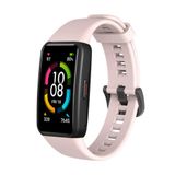 Maks Technology Huawei Band 6 Uyumlu KRD-47 Uyumlu MKST Kordon-Pembe Açık