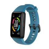 Maks Technology Huawei Band 6 Uyumlu KRD-47 Uyumlu MKST Kordon-Petrol Mavi