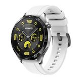 Maks Technology Huawei GT4 22mm Uyumlu MKST- KRD-95 Silikon Kordon-Beyaz