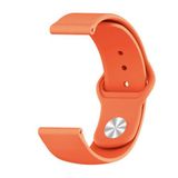 Maks Technology Huawei GT4 41mm KRD-11 18mm Silikon Kordon-Turuncu